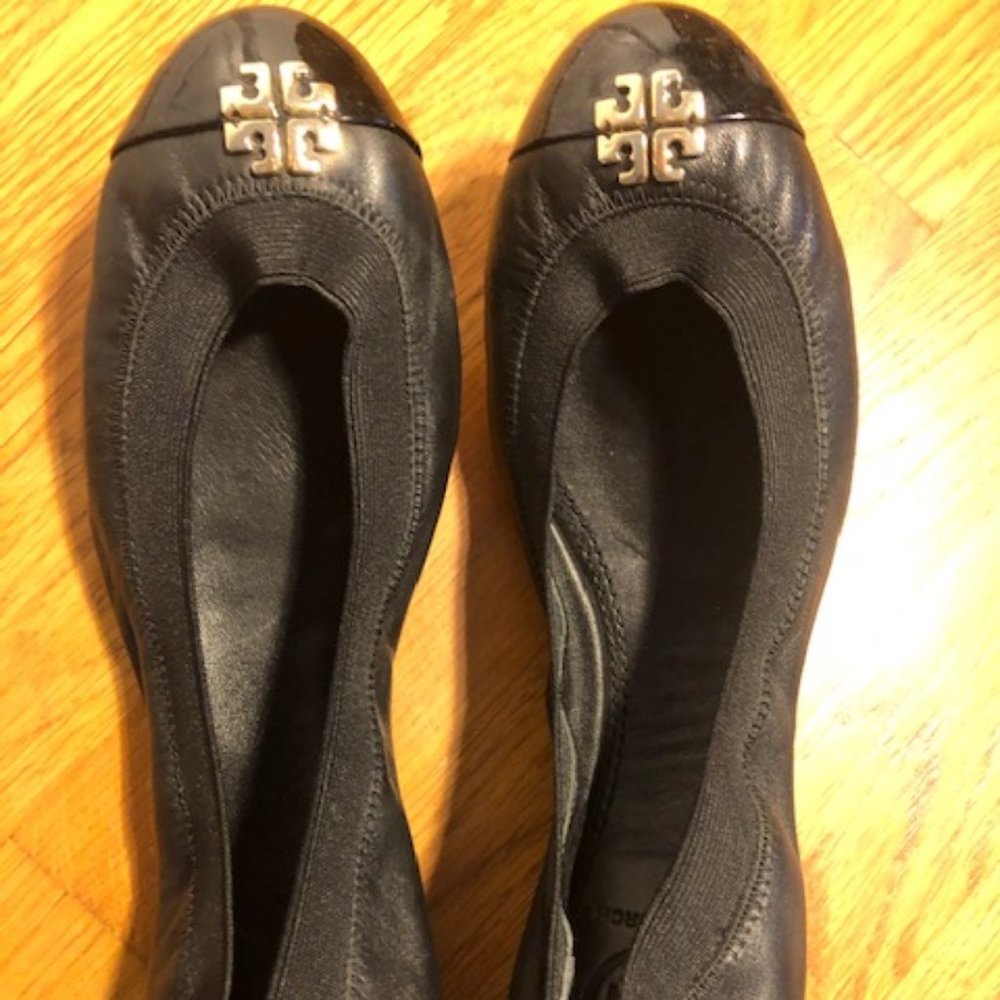 Tory Burch Black Ballet Flat